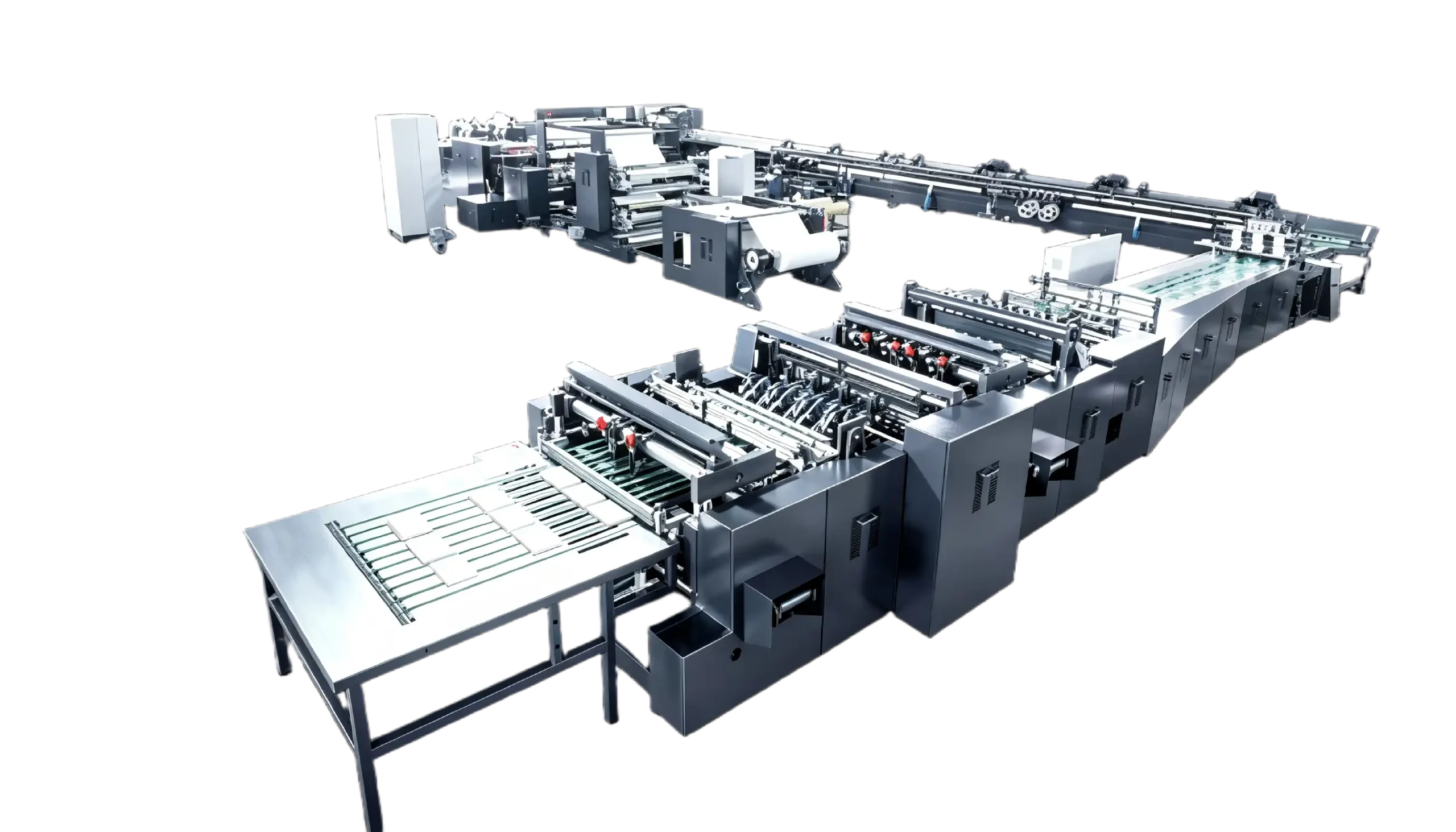 HL-1300 High-Speed Flexographic Cold Package Back Linkage Line