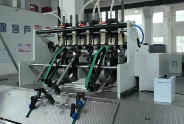 HL-1100GSHB book block clamping and transport system