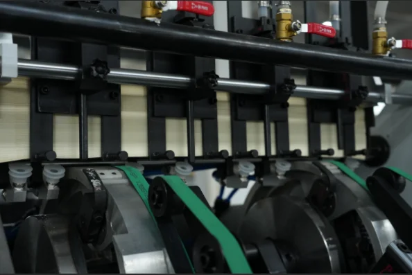 HL-1100GSHB clamp and transport system detail