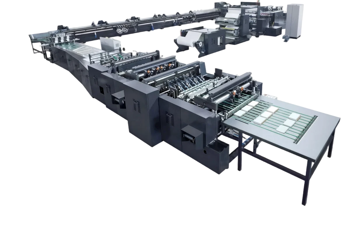 HL-1100LJ cold glue binding thin book complete production line