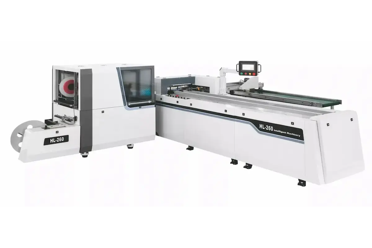 HL-260 automatic bagging machine for notebooks