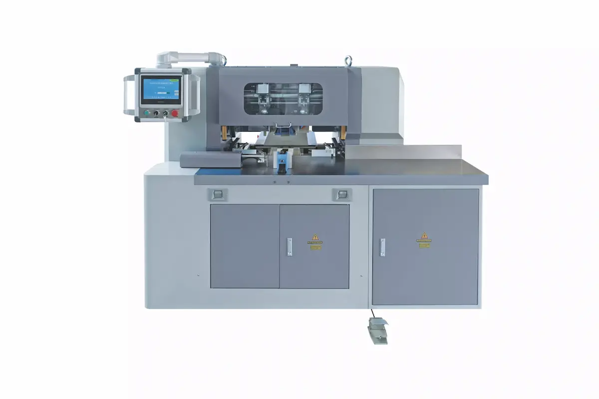 HLGS-100S fully automatic three-knife book trimmer