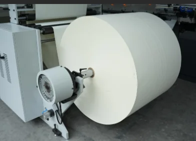 HL-1100GSHB paper roll unwinding station with tension brake