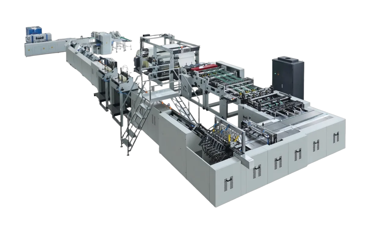 HL-1100HB cold glue binding complete production line